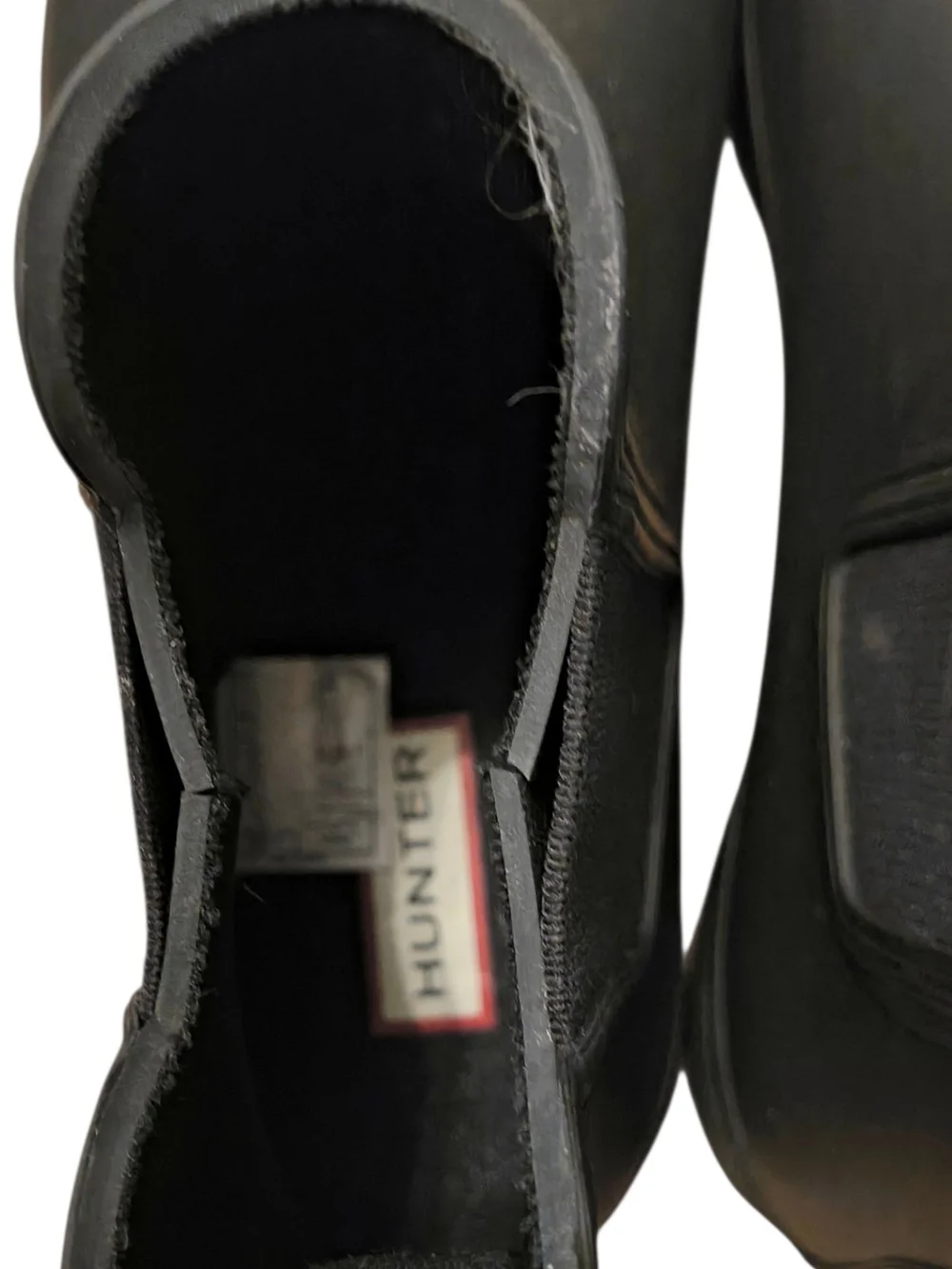NWOT ​Hunter Women's Original Chelsea Waterproof Rubber Rain Boots Black Size 8